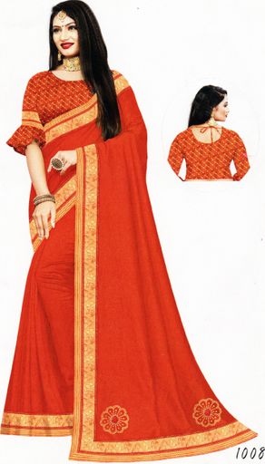 Amrut Exclusive fancy Saree with Blouse pics Tussar silk 