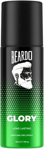 BEARDO PERFUME DEO SPRAY - Glory, 150ml | Get compliments with Long lasting Fougere, Aromatic Deodorant Brand | Ideal gift for Men | Christmas gift for men | Gift For Friends | Gift for men