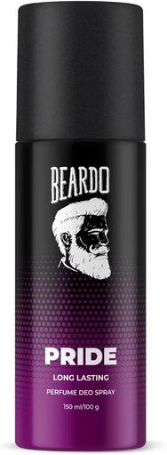 BEARDO PERFUME DEO SPRAY - Pride, 150ml | Get compliments with Long lasting Marine, Aromatic Deodorant Brand | Ideal gift for Men | Christmas gift for men | Gift For Friends | Gift for men