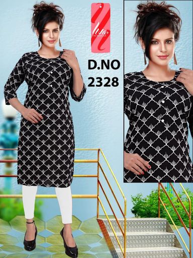 L SIZE-15 KURTIS (₹2250)