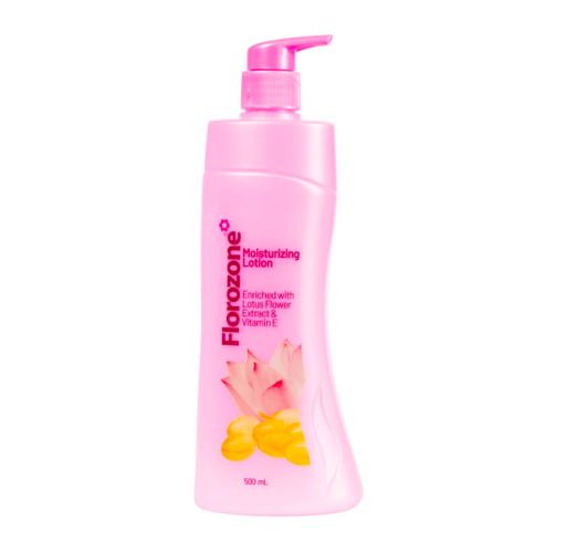 Florozone Moisturizing Lotion With Lotus Flower Extract & Vitamin E