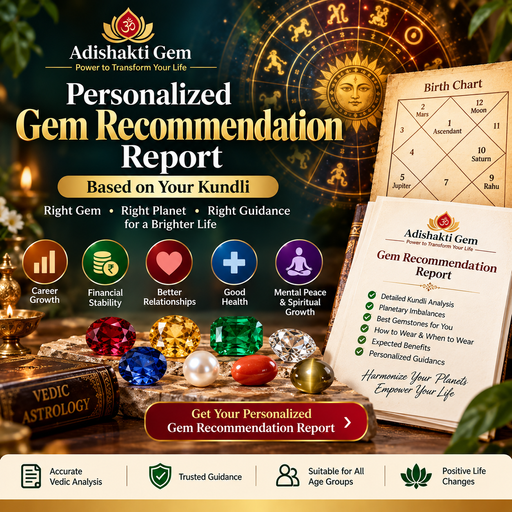 Gemstone Recommendation Report
