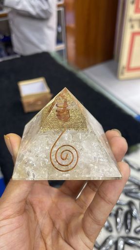 Clear Quartz Pyramid 