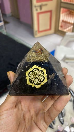 Black Tourmaline Pyramid 