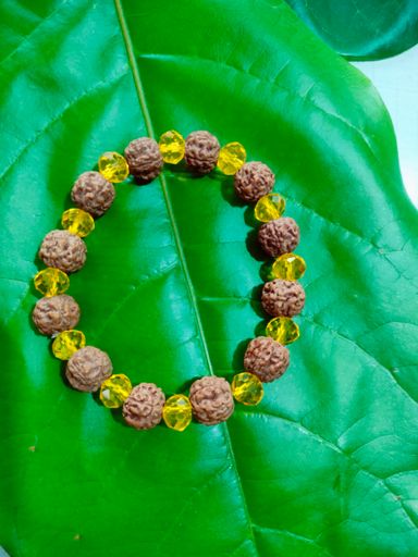 Rudraksh Quartz Bracelet 