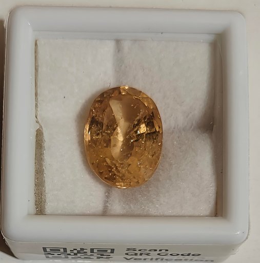 Natural Gomed ( Hessonite) 6.97 ct