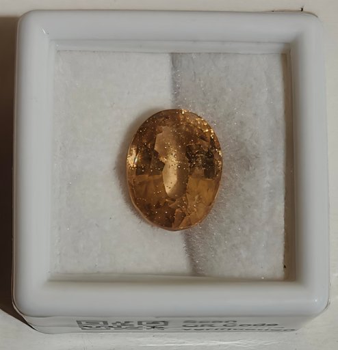 Natural Gomed ( Hessonite) 6.21 ct