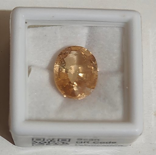 Natural Gomed ( Hessonite) 6.81 ct