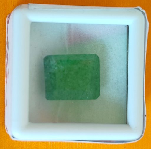 NATURAL GREEN AMANTURION 6.95 ct