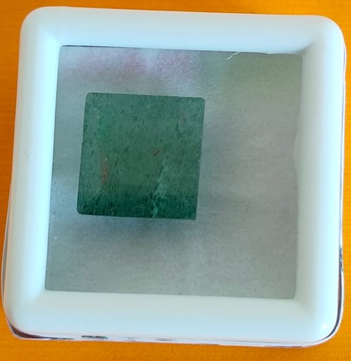 NATURAL GREEN AMANTURION 6.69 ct