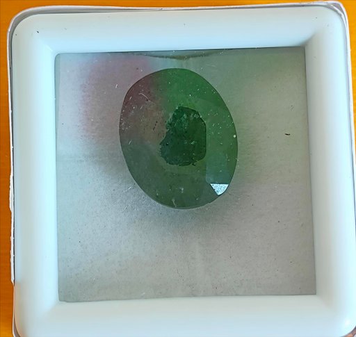 NATURAL GREEN AMANTURION 6.37 ct
