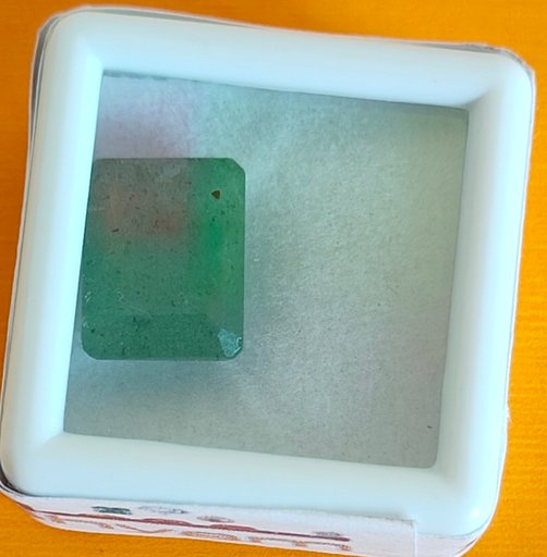 NATURAL GREEN AMANTURION 6.52 ct
