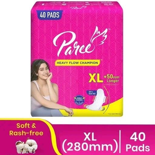 Soft and Rash free XL Sanitary Pad for Women 