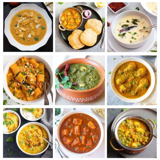 INDIAN VEG CURRYS 