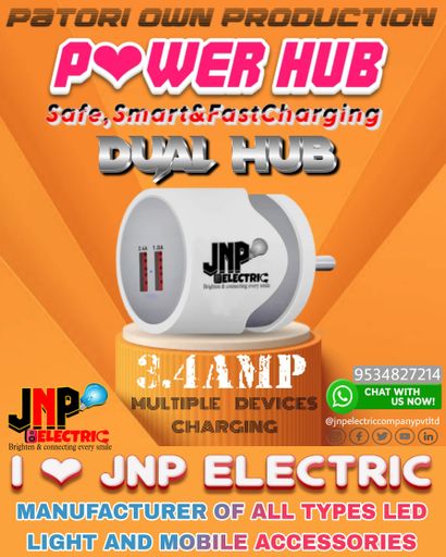 DOUBLE HUB CHARGER 