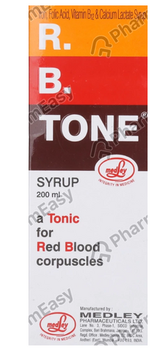 RB Tone Bottle Of 200ml Syrup