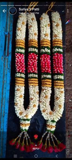 Kalyana Maalai Set White 