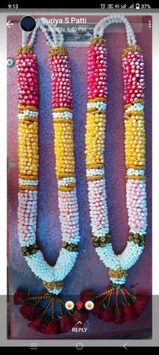 Kalyana Maalai Set White