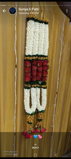 Kalyana Maalai Set White