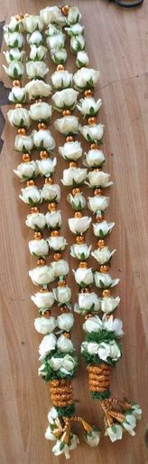 Kalyana Maalai Set White 