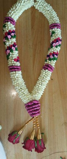 Kalyana Maalai Set White