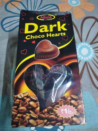 1rs Dark Heart Chocolate 