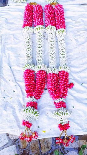 Kalyana Maalai Set White 