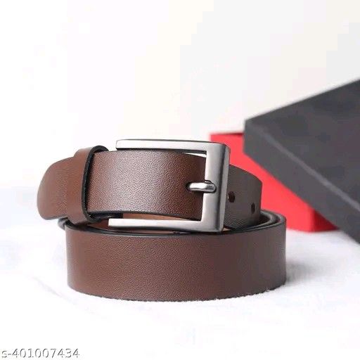 Brown leather Belt