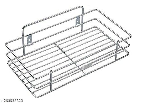 Stainless Steel Wall Mounted Multipurpose Rack