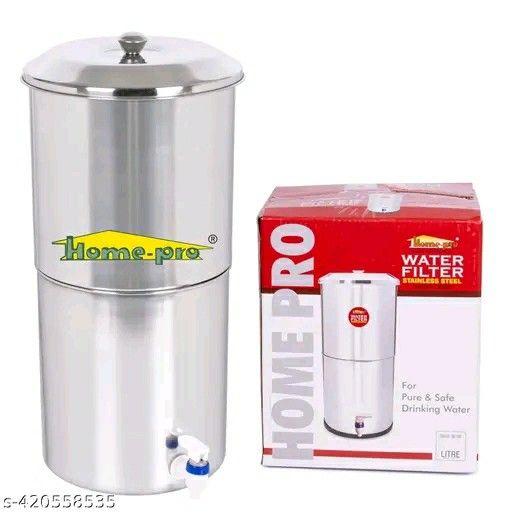 Home-Pro Stainless Steel Non Electric Water Filter