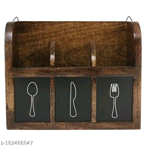 Vintage Wall mounted Cutlery Holder