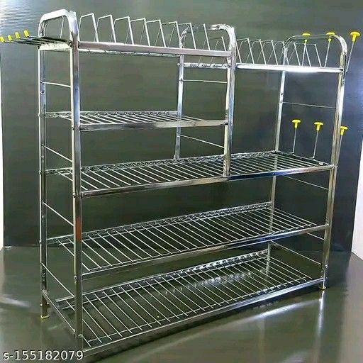 AKAYA CREATIONS Wall mount Kitchen Utensils Dish Rack