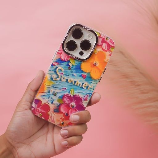 3D Cafe Vibes Sliding Lens Case