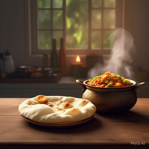 Baby Naan ( 4 pcs ) 