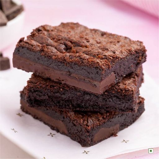 Eggless Outrageous Chocolate Brownie