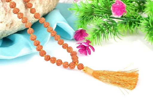 Guru (Chikna) RudrakshaJapa Mala 7mm