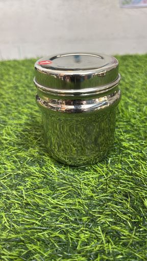 Damru Stainless Steel Box No 1