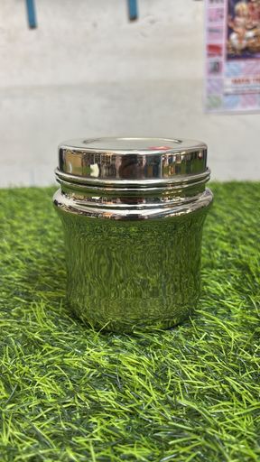 Damru Stainless Steel Box No 2