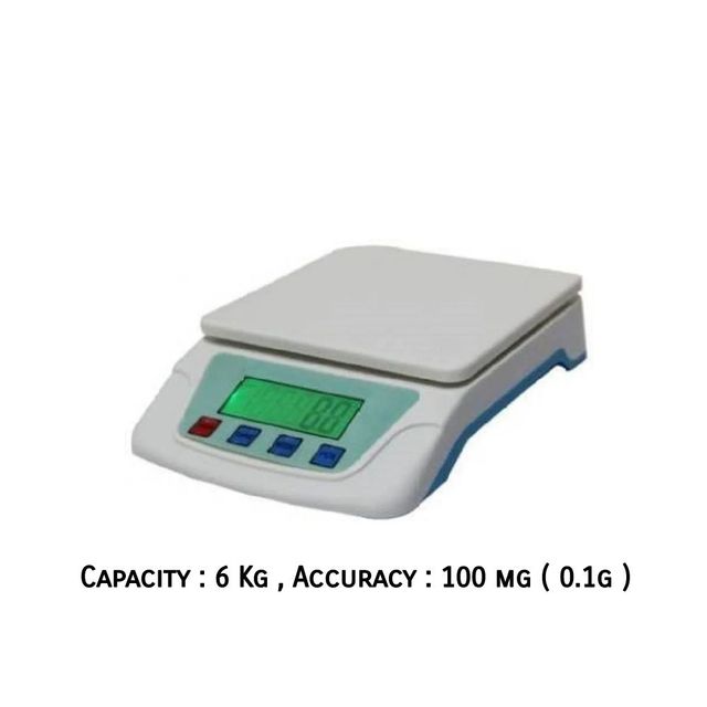 Precision Kitchen Weighing Scale 6kg *0.1g Accuracy Weight Machine