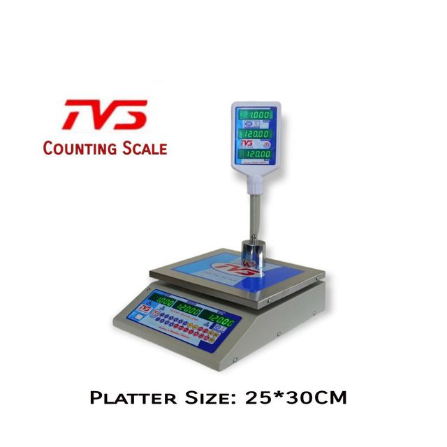 TVS Small Piece Counting Scale 20kg , Price Computing Weighing Machine