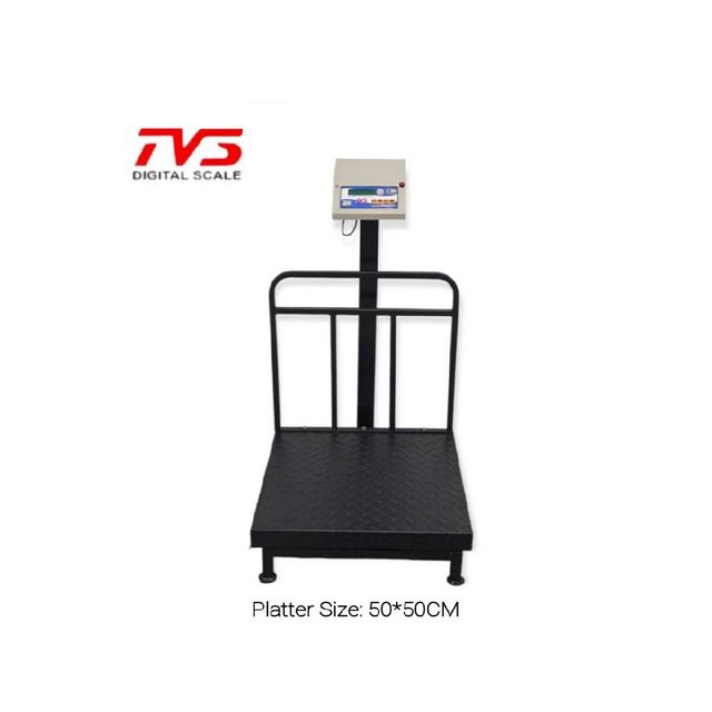 TVS Industrial Weighing Scale with 300kg Capacity Platform Weight Machine