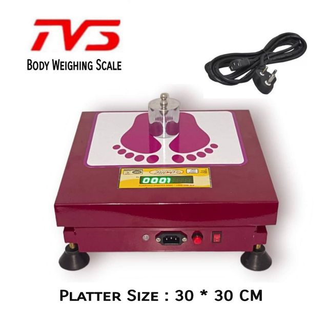TVS GYM And Hospital Weighing Scale 180kg Human body Weight Machine