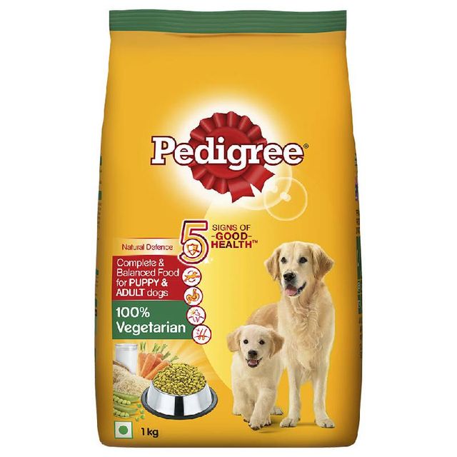 PEDIGREE® Complete & Balanced Food for Puppy & Adult Dogs - 100% Vegetarian