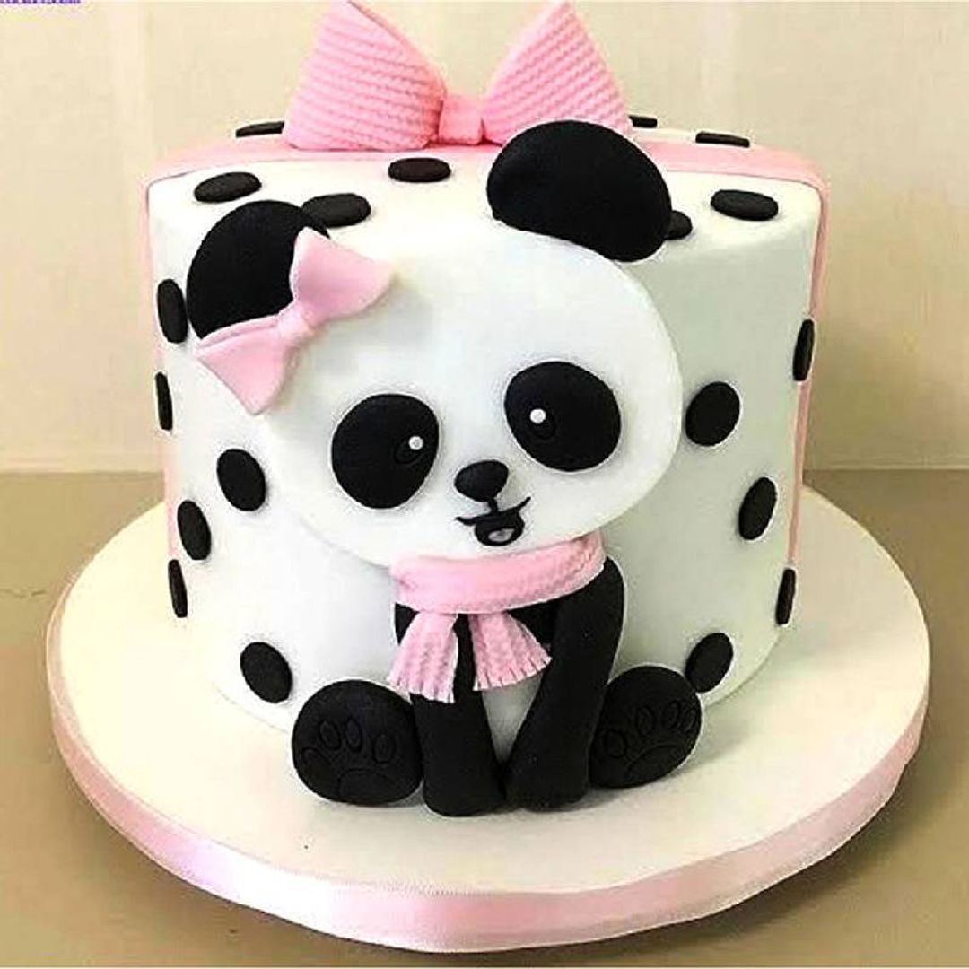 Panda Theme Cake 