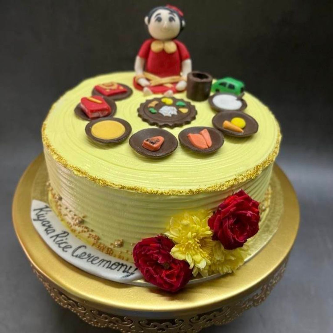 Annaprashan Cake 