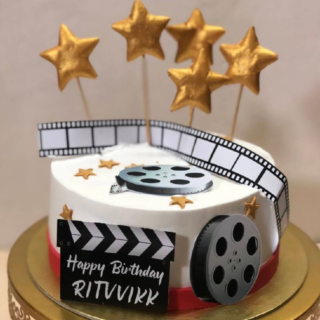 Movie Theme Cake for Movie Fans 