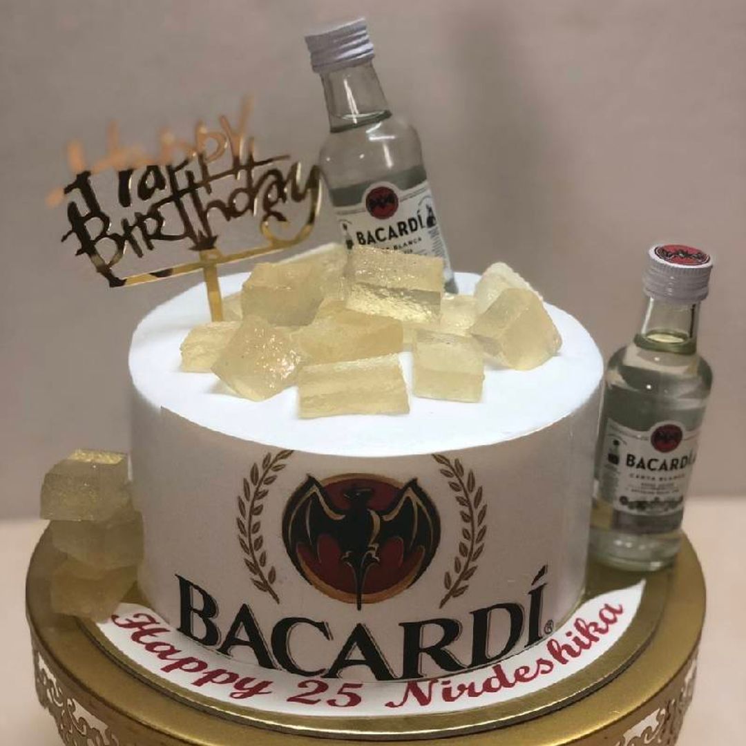 Bacardi Theme Cake 