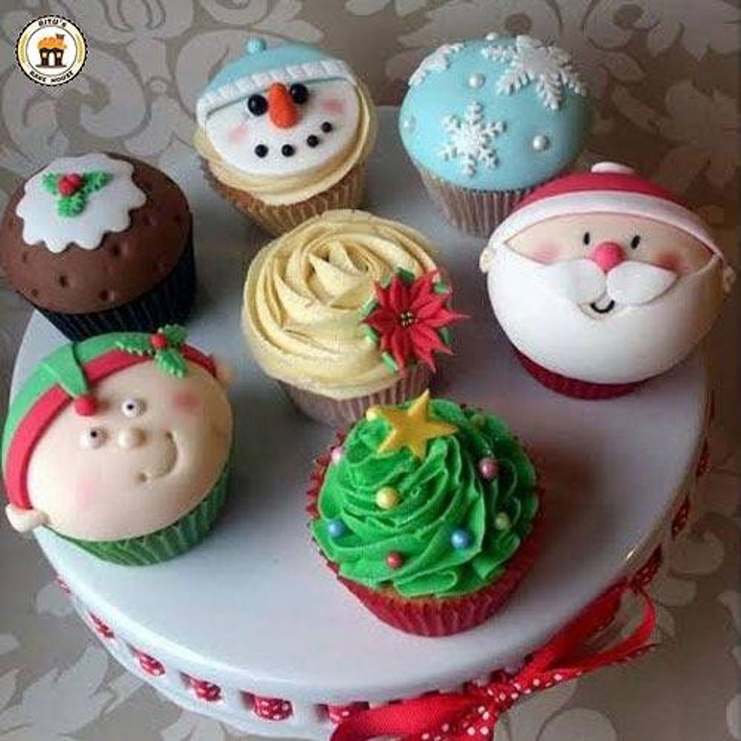 Christmas Cupcake 