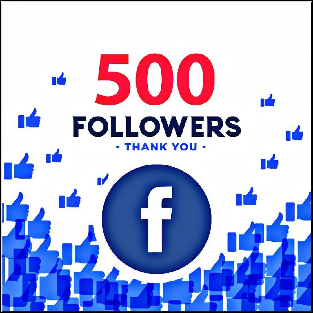 500 Facebook Profile Followers