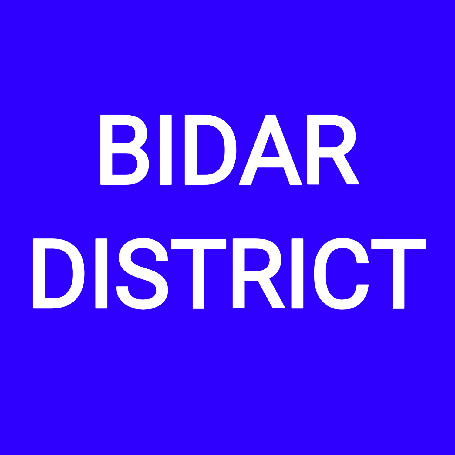 5. Bidar District